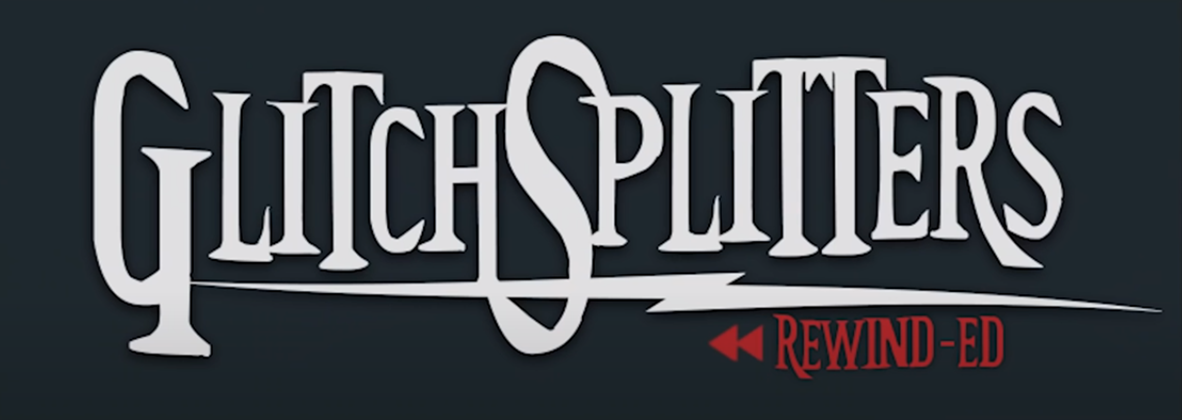 GlitchSplitters Rewind-ED logo