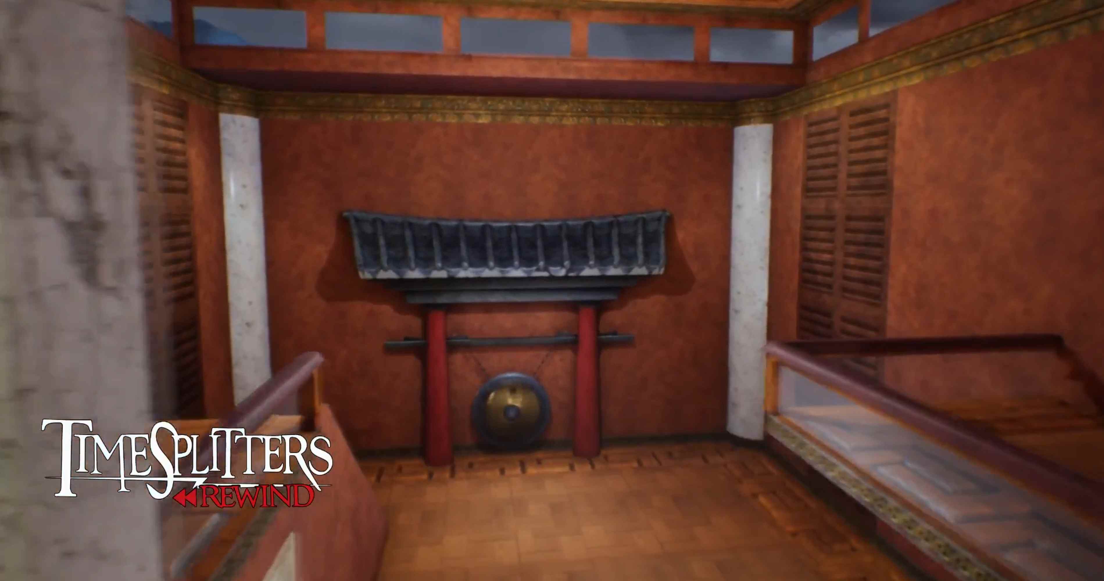 Chinese temple interior environment from 2020 update video
